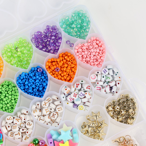 Изображение товара Набор для создания украшений Sima-Land Украшение из бусин. Сердце / 10582072