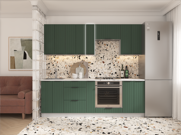 Изображение товара Шкаф навесной для кухни Arvento Корнелия Анта-плюс ВШ20 (зеленый софт)