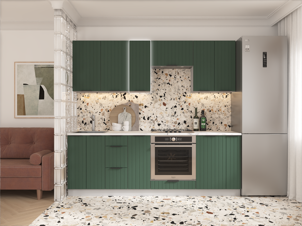 Изображение товара Шкаф навесной для кухни Arvento Корнелия Анта-плюс ВШ30 (зеленый софт)