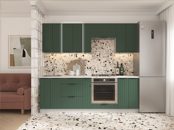 Изображение товара Шкаф навесной для кухни Arvento Корнелия Анта-плюс ВШ50 (зеленый софт)