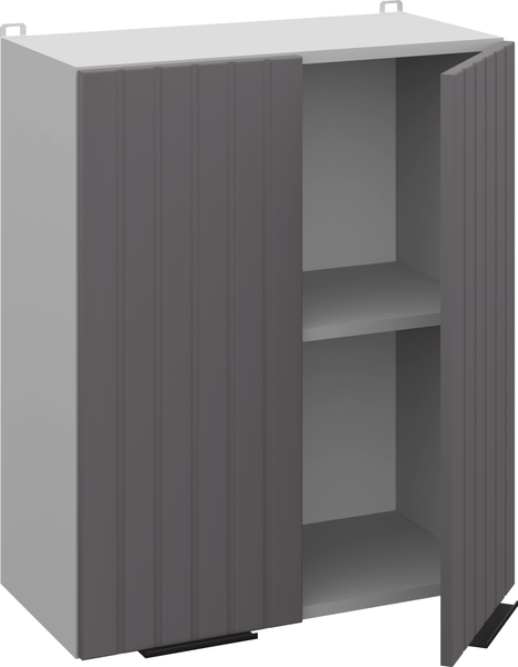 Изображение товара Шкаф навесной для кухни Arvento Корнелия Анта-плюс ВШ60 (графит софт)