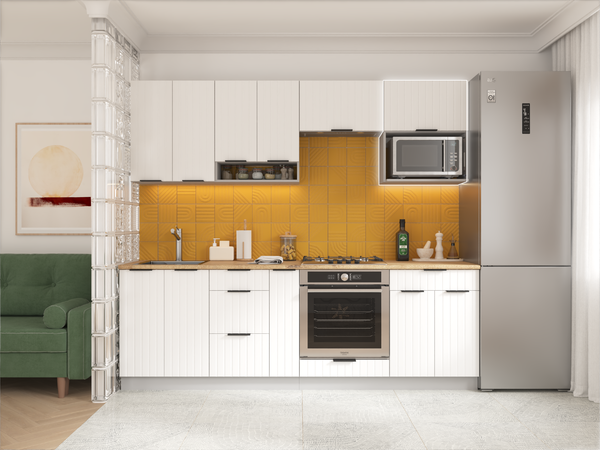 Изображение товара Шкаф навесной для кухни Arvento Корнелия Анта-плюс ВШ60-1г-свч (белый софт)