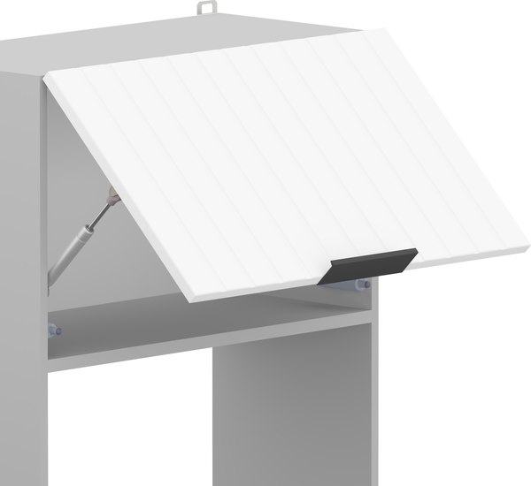 Изображение товара Шкаф навесной для кухни Arvento Корнелия Анта-плюс ВШ60-1г-свч (белый софт)