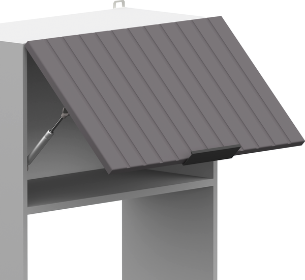 Изображение товара Шкаф навесной для кухни Arvento Корнелия Анта-плюс ВШ60-1г-свч (графит софт)