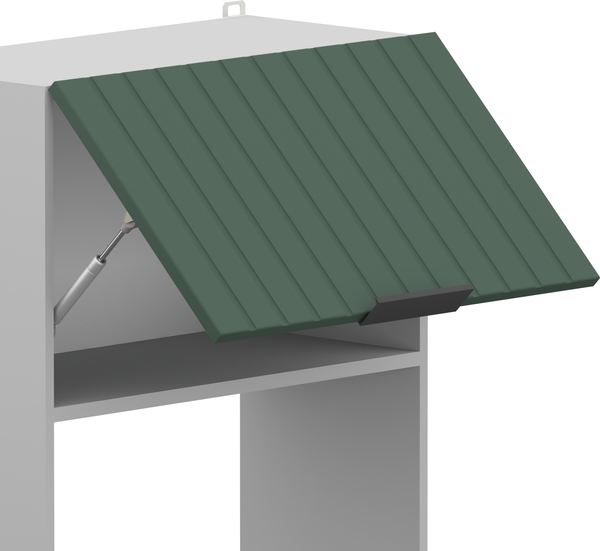 Изображение товара Шкаф навесной для кухни Arvento Корнелия Анта-плюс ВШ60-1г-свч (зеленый софт)