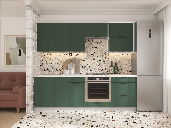 Изображение товара Шкаф навесной для кухни Arvento Корнелия Анта-плюс ВШ60-2г (зеленый софт)