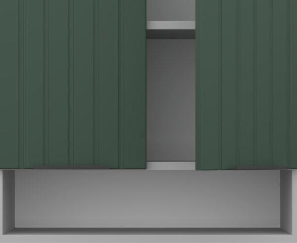 Изображение товара Шкаф навесной для кухни Arvento Корнелия Анта-плюс ВШ60п (зеленый софт)