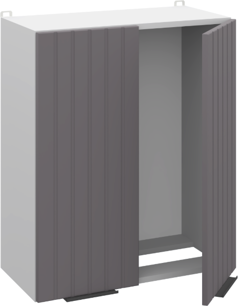 Изображение товара Шкаф навесной для кухни Arvento Корнелия Анта-плюс ВШ60с без сушки (графит софт)