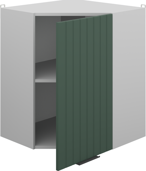 Изображение товара Шкаф навесной для кухни Arvento Корнелия Анта-плюс ВШУ угловой (зеленый софт)