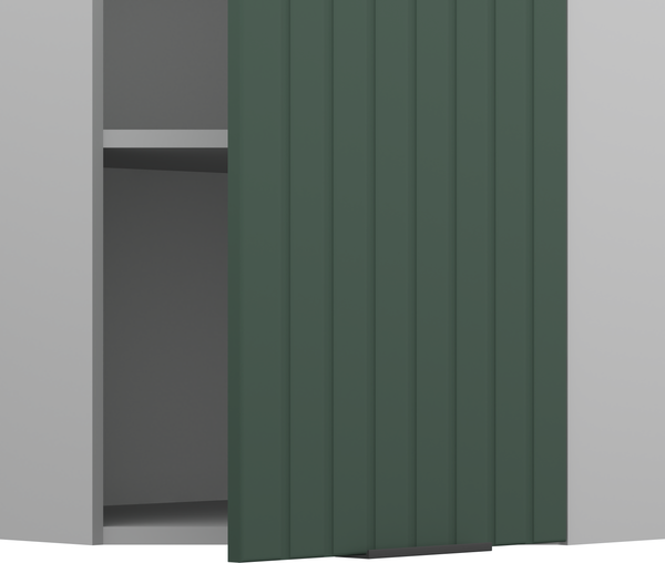 Изображение товара Шкаф навесной для кухни Arvento Корнелия Анта-плюс ВШУ угловой (зеленый софт)