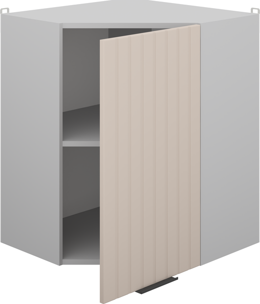 Изображение товара Шкаф навесной для кухни Arvento Корнелия Анта-плюс ВШУ угловой (капучино софт)