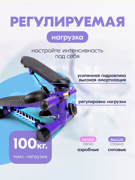 Изображение товара Министеппер Sundays Fitness DB0178 (фиолетовый)