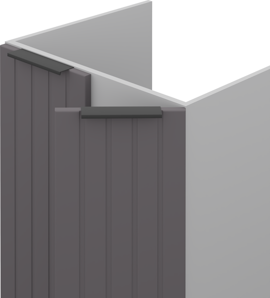 Изображение товара Шкаф под мойку Arvento Корнелия Анта-плюс НШ50м (графит софт)