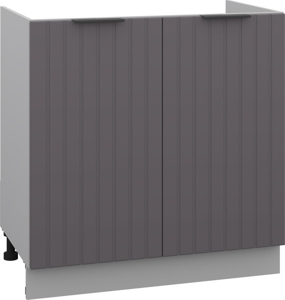 Изображение товара Шкаф под мойку Arvento Корнелия Анта-плюс НШ80м (графит софт)