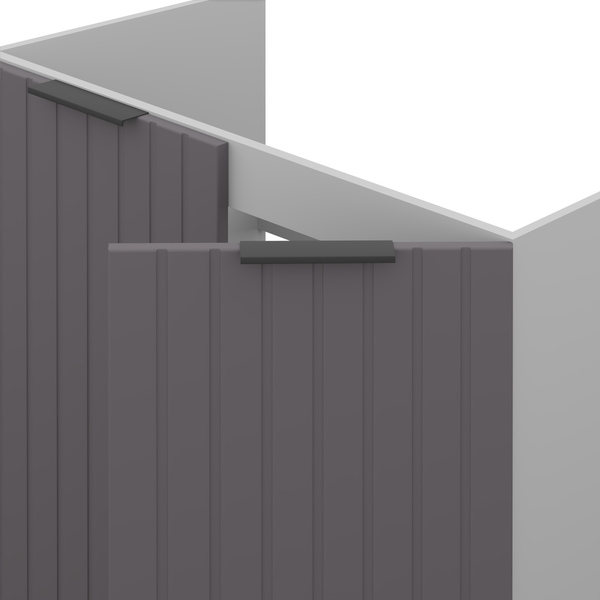 Изображение товара Шкаф под мойку Arvento Корнелия Анта-плюс НШ80м (графит софт)