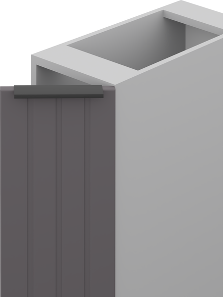 Изображение товара Шкаф-стол кухонный Arvento Корнелия Анта-плюс НШ20р без столешницы (графит софт)