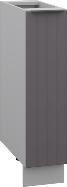 Изображение товара Шкаф-стол кухонный Arvento Корнелия Анта-плюс НШ20р без столешницы (графит софт)