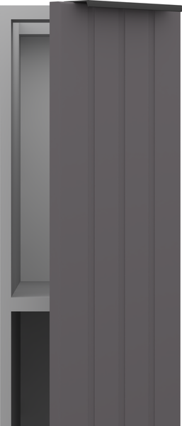 Изображение товара Шкаф-стол кухонный Arvento Корнелия Анта-плюс НШ20р без столешницы (графит софт)