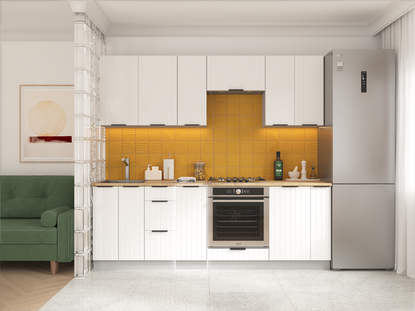 Изображение товара Шкаф-стол кухонный Arvento Корнелия Анта-плюс НШ30р без столешницы (белый софт)