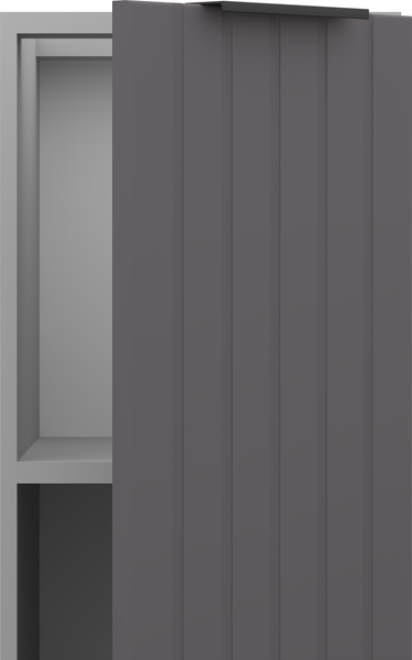 Изображение товара Шкаф-стол кухонный Arvento Корнелия Анта-плюс НШ30р без столешницы (графит софт)