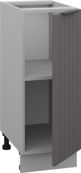 Изображение товара Шкаф-стол кухонный Arvento Корнелия Анта-плюс НШ30р без столешницы (графит софт)