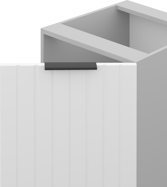 Изображение товара Шкаф-стол кухонный Arvento Корнелия Анта-плюс НШ40р без столешницы (белый софт)