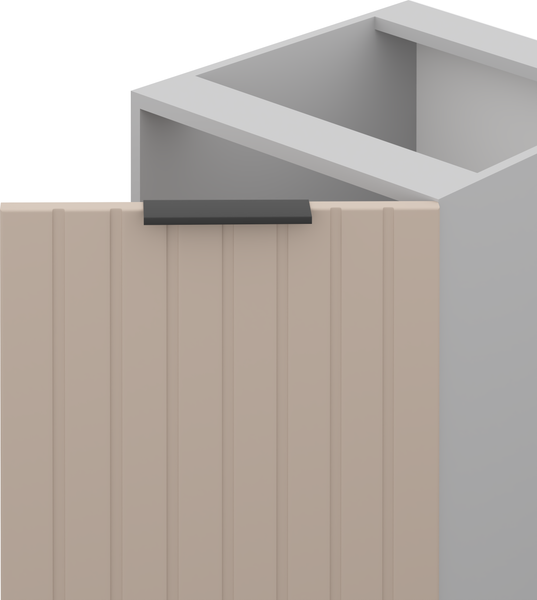 Изображение товара Шкаф-стол кухонный Arvento Корнелия Анта-плюс НШ40р без столешницы (капучино софт)