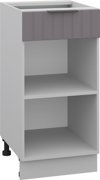 Изображение товара Шкаф-стол кухонный Arvento Корнелия Анта-плюс НШ40р1ш без столешницы (графит софт)