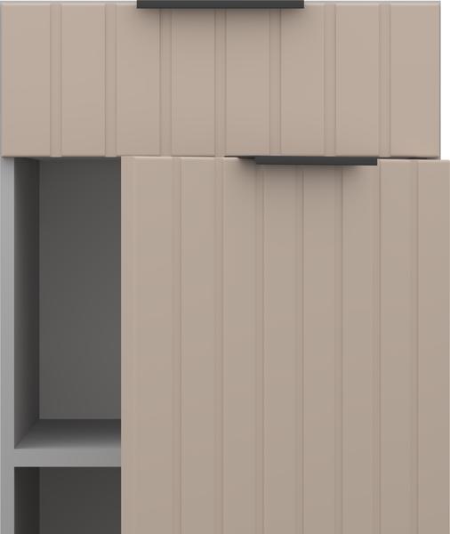 Изображение товара Шкаф-стол кухонный Arvento Корнелия Анта-плюс НШ40р1ш без столешницы (капучино софт)