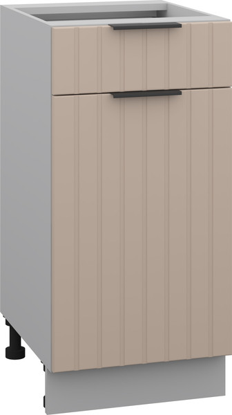 Изображение товара Шкаф-стол кухонный Arvento Корнелия Анта-плюс НШ40р1ш без столешницы (капучино софт)