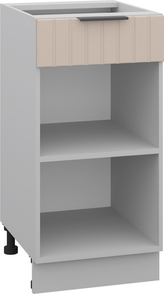 Изображение товара Шкаф-стол кухонный Arvento Корнелия Анта-плюс НШ40р1ш без столешницы (капучино софт)