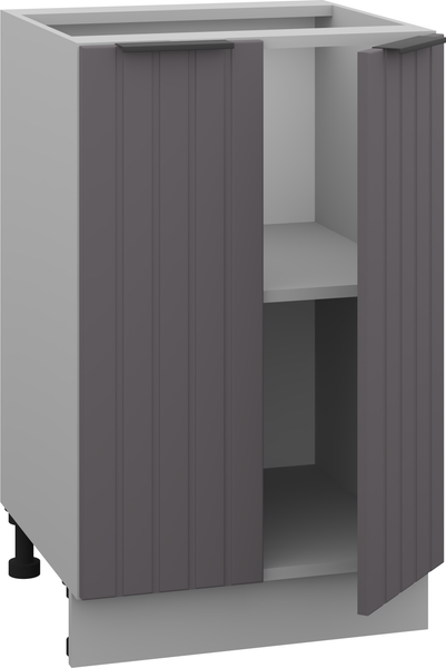 Изображение товара Шкаф-стол кухонный Arvento Корнелия Анта-плюс НШ50р без столешницы (графит софт)