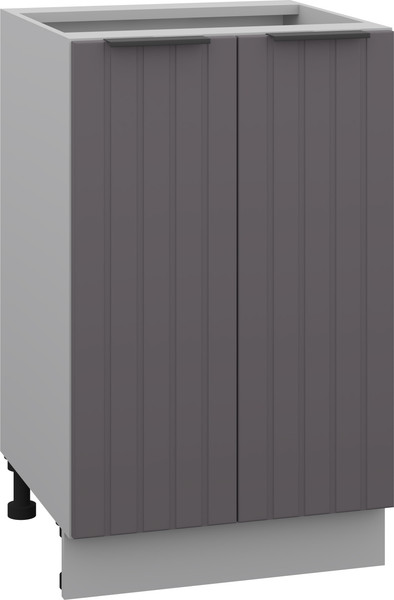 Изображение товара Шкаф-стол кухонный Arvento Корнелия Анта-плюс НШ50р без столешницы (графит софт)