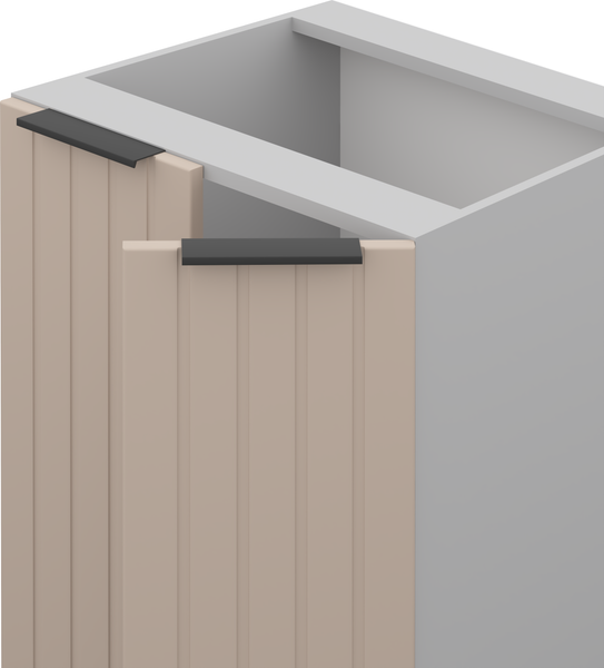 Изображение товара Шкаф-стол кухонный Arvento Корнелия Анта-плюс НШ50р без столешницы (капучино софт)