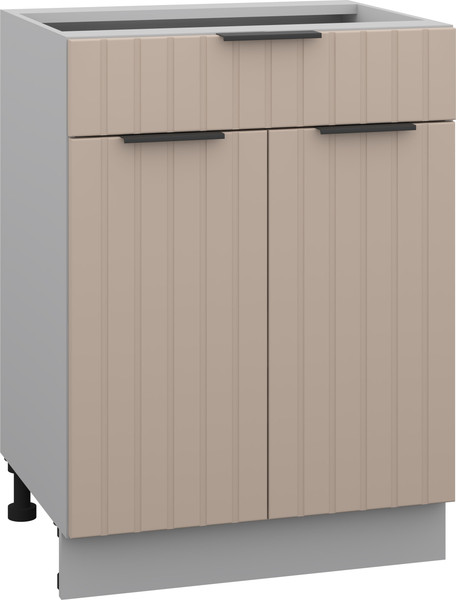 Изображение товара Шкаф-стол кухонный Arvento Корнелия Анта-плюс НШ60р1ш без столешницы (капучино софт)