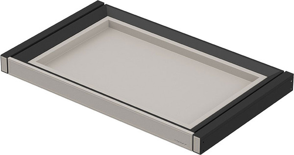 Изображение товара Корзина выдвижная для шкафа Starax Tandem S-6426-A (антрацит)