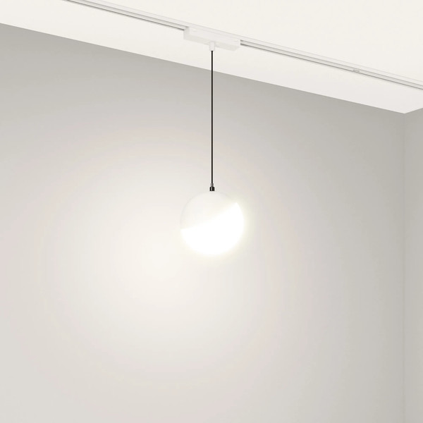 Изображение товара Трековый светильник Arlight MAG-VIBE-EMISFERO-HANG-R100-6W Warm3000 WH 130deg / 044456
