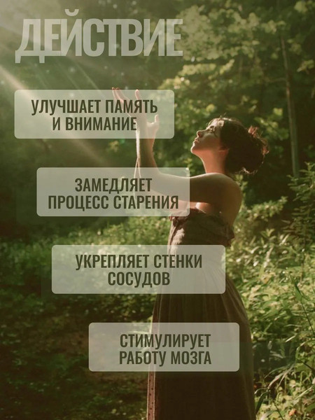 Изображение товара Комплексная пищевая добавка Progarmony Гинкго билоба с витамином С (60  капсул)