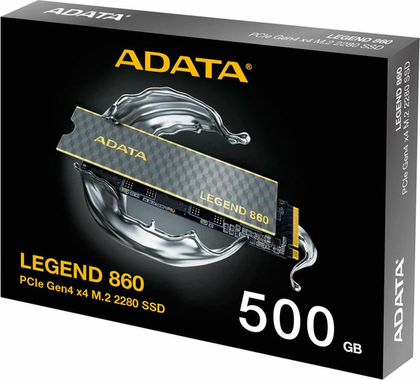 Изображение товара SSD диск A-data Series Legend 860 PCI-E 500GB (SLEG-860-500GCS)