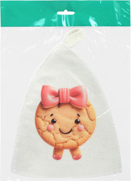 Изображение товара Шапка для бани Банные Штучки Печенька 41485