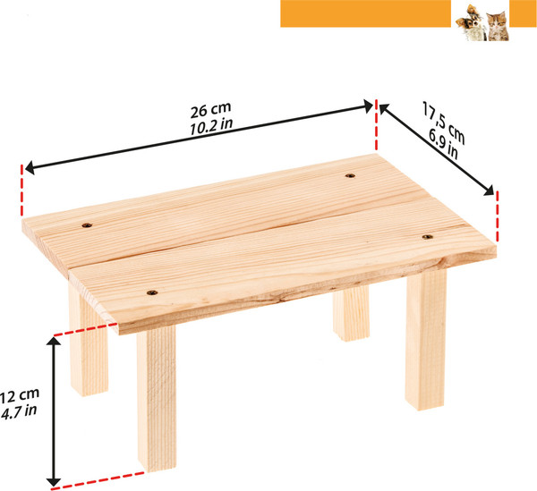 Изображение товара Стол для клетки Ferplast Arcade Table / 84660180 (M)