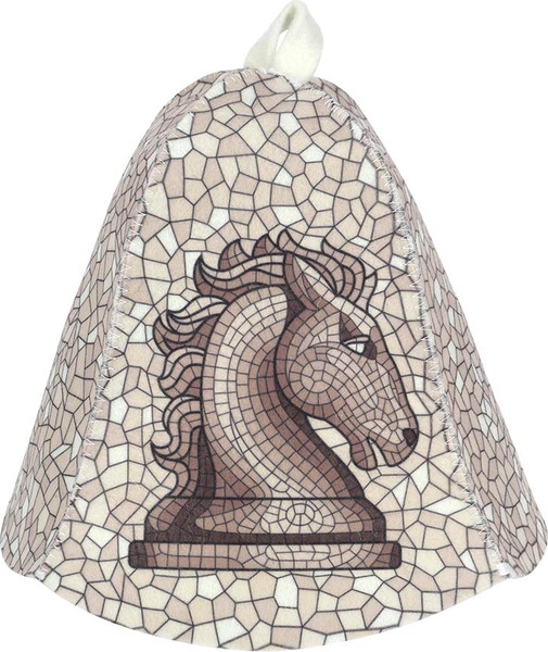 Изображение товара Шапка для бани Банные Штучки Ход конем 41498