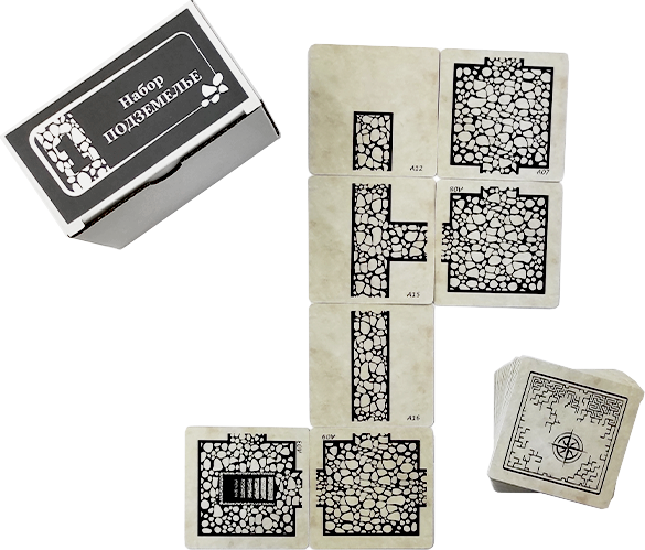 Изображение товара Набор карт для настольной игры Pandora's Box Studio Генератор подземелий / 05PB015 (135шт)