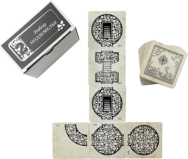 Изображение товара Набор карт для настольной игры Pandora's Box Studio Генератор подземелий / 05PB015 (135шт)