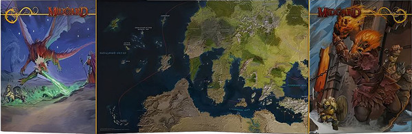 Изображение товара Ширма для настольной игры Pandora's Box Studio Ширма ведущего. Midgard / 01PB154