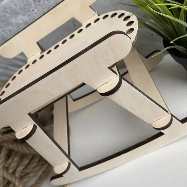 Изображение товара Аксессуар для пупса ОМурМебель Качалка 20x10см