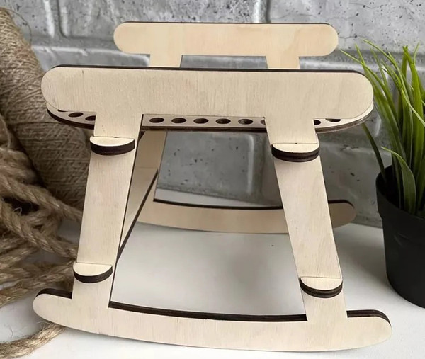 Изображение товара Аксессуар для пупса ОМурМебель Качалка 20x10см