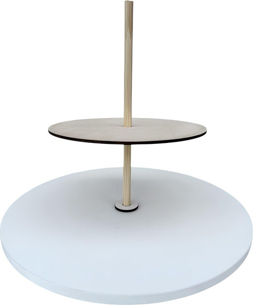 Изображение товара Блюдо для торта ОМурМебель Двухъярусное (1см)