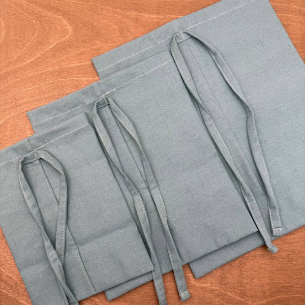 Изображение товара Набор чехлов для одежды ОМурМебель синий (3шт)