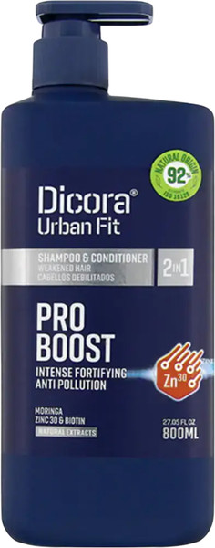 Изображение товара Шампунь для волос Dicora Urban Fit для укрепления волос (800мл)